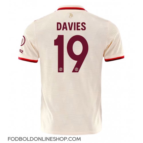 Bayern Munich Alphonso Davies #19 Tredjetrøje 2024-25 Kortærmet